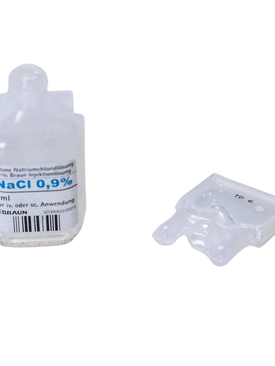 NaCl (0,9 % fiziologinis tirpalas) – 5 ml injekcijoms ir nosies purškalams