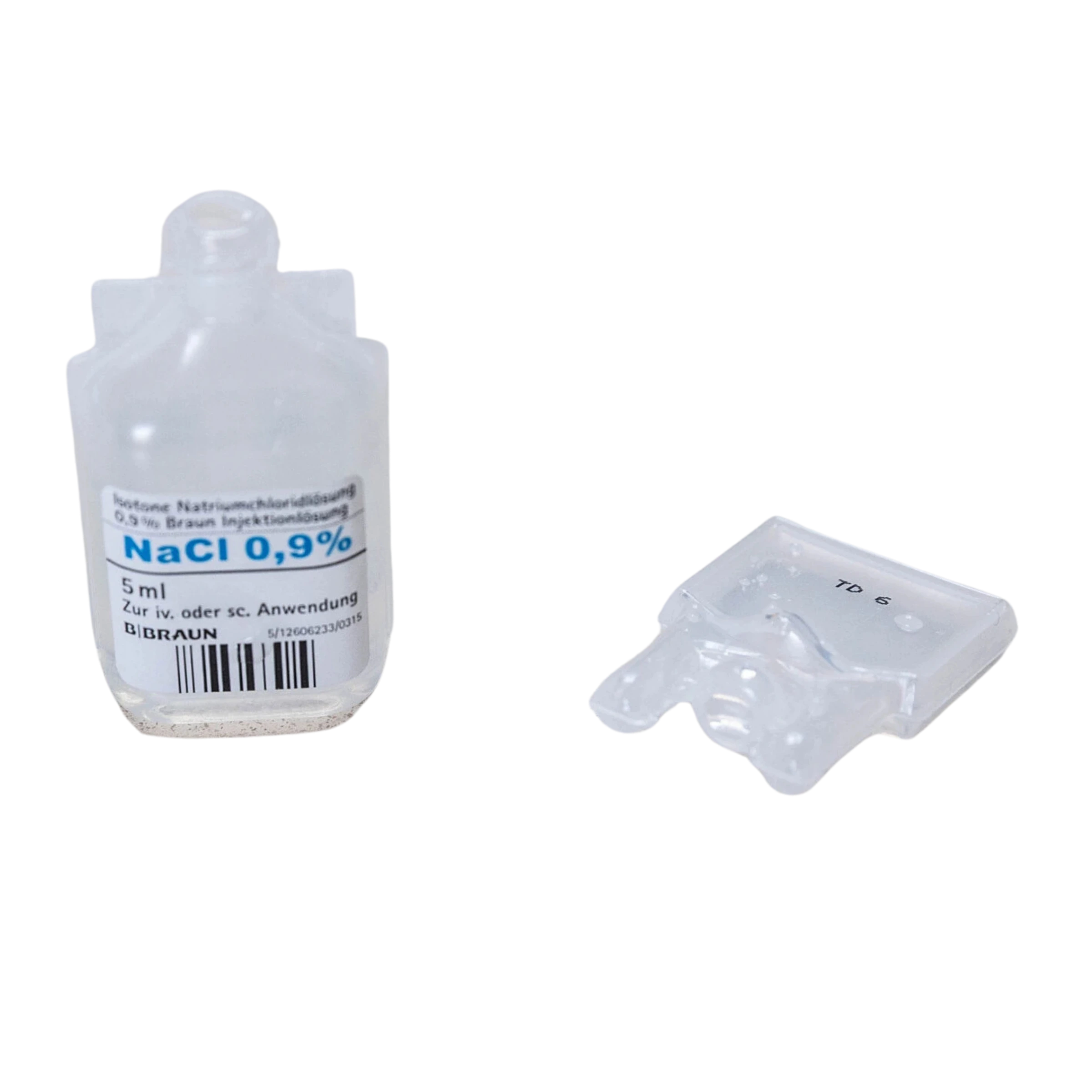 NaCl (0,9%-tna otopina soli) – 5 ml za injekcije i nazalne sprejeve